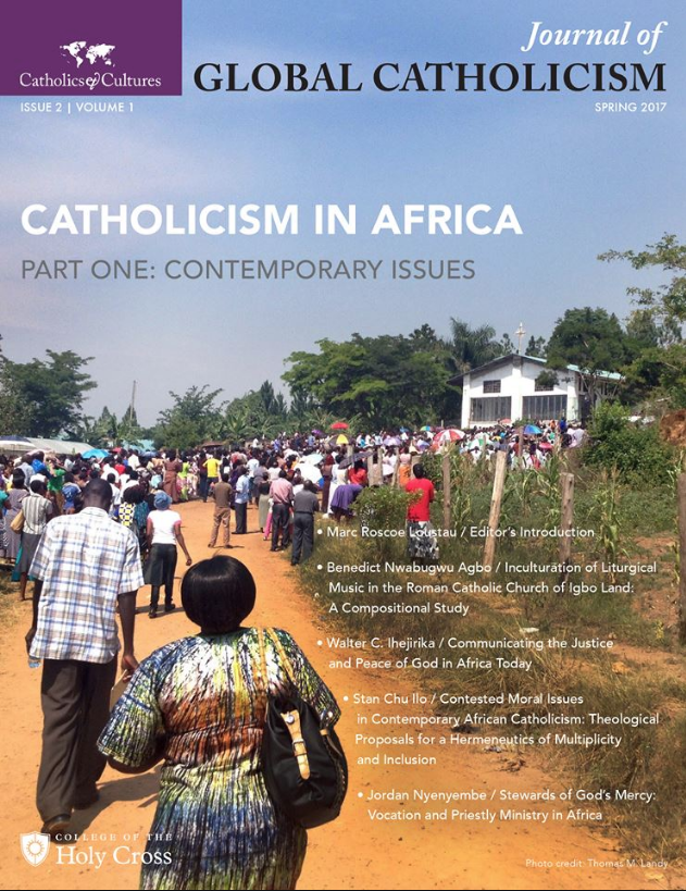 Cover of July 2017 Journal of Global Catholicism
